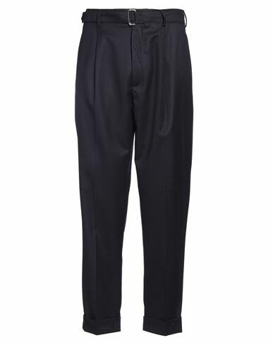 Officine Générale Man Pants Navy blue Virgin Wool Cover