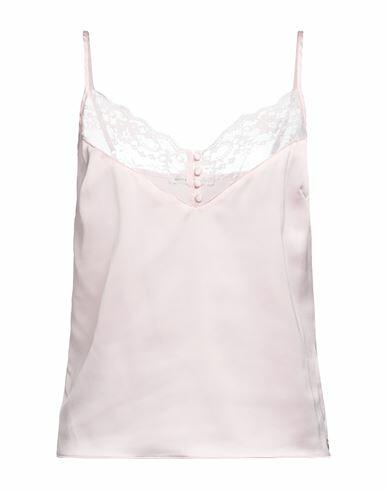 Guess Woman Top Pink Polyester Cover