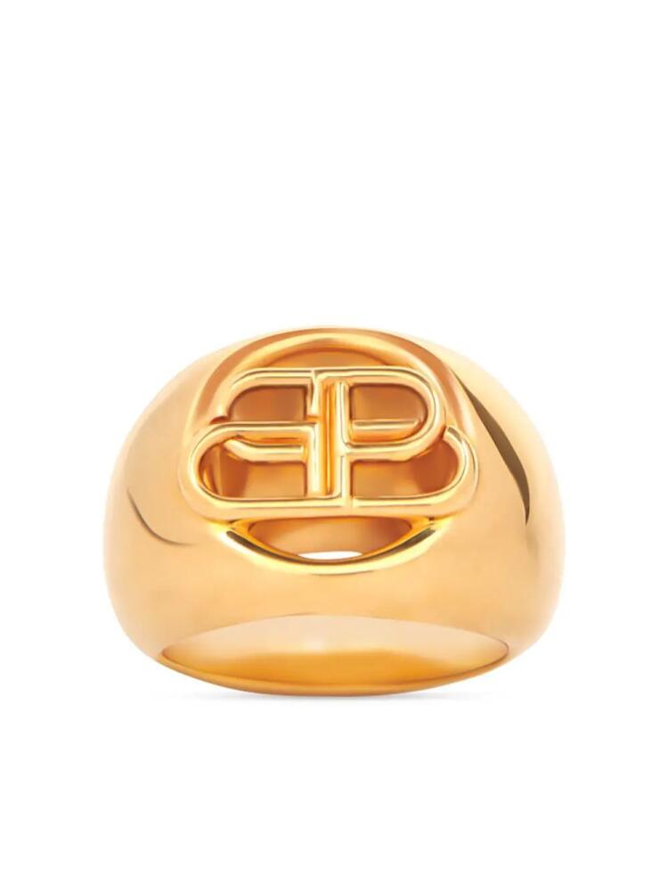 Balenciaga BB signet ring - Gold Cover