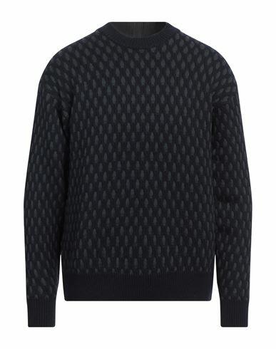 Boss Man Sweater Midnight blue Cotton, Wool, Polyamide Cover