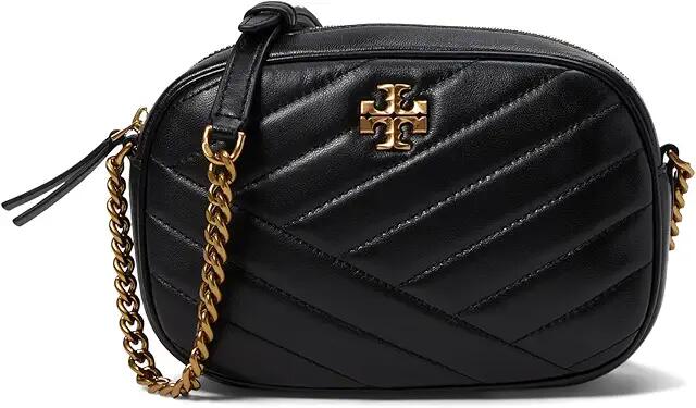 Tory Burch Kira Chevron Camera Bag (Black) Handbags Cover