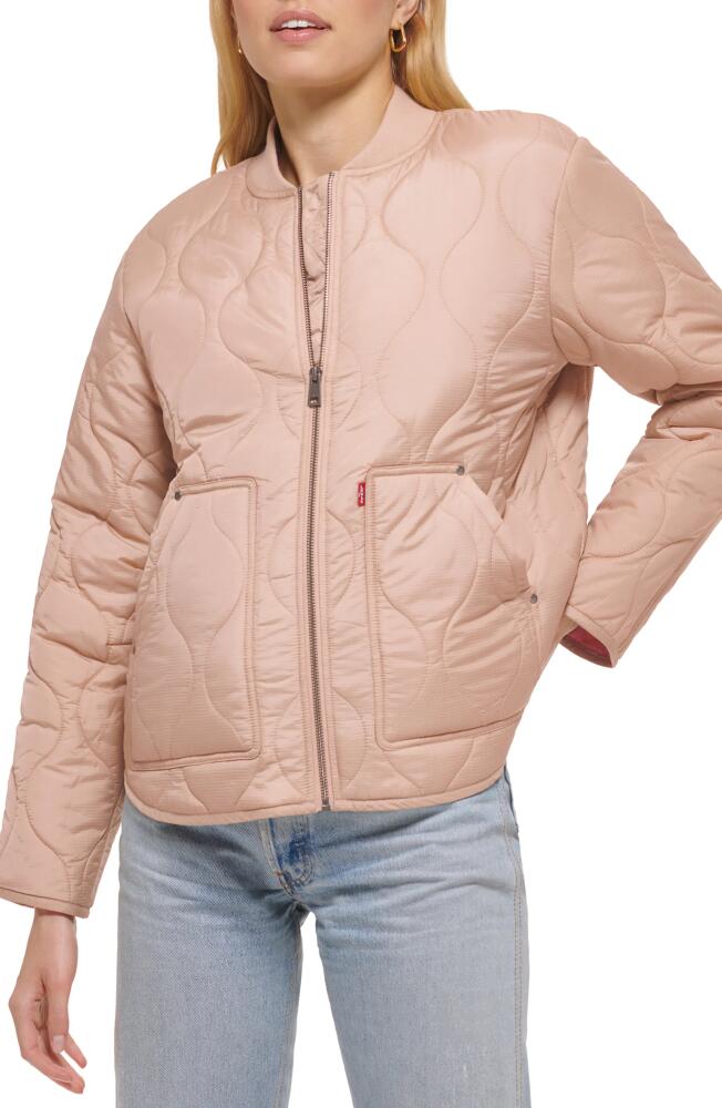 levi's Quilted Jacket in Frappe Cover