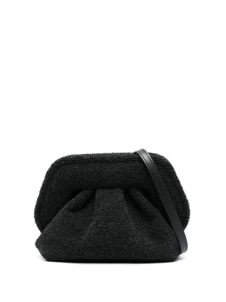 Themoirè Tia Sea textured clutch bag - Black Cover