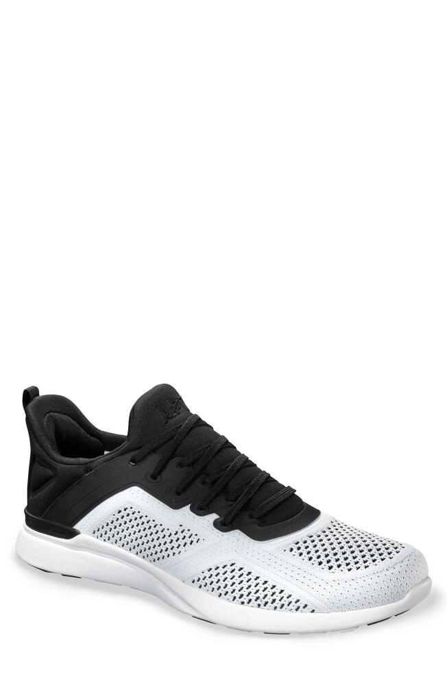 APL TechLoom Tracer Knit Training Shoe in White /Black /Black Cover