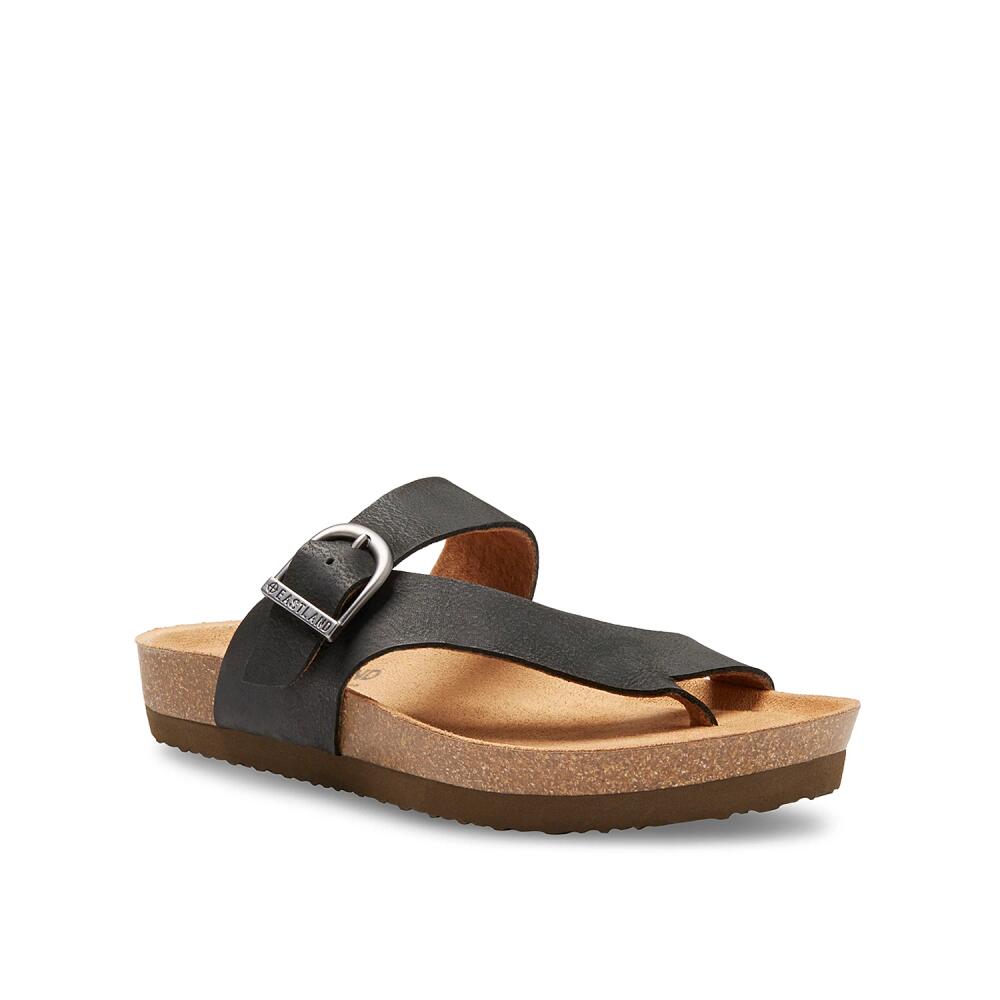 Eastland Shauna Slide Sandal | Women's | Black Nubuck Cover