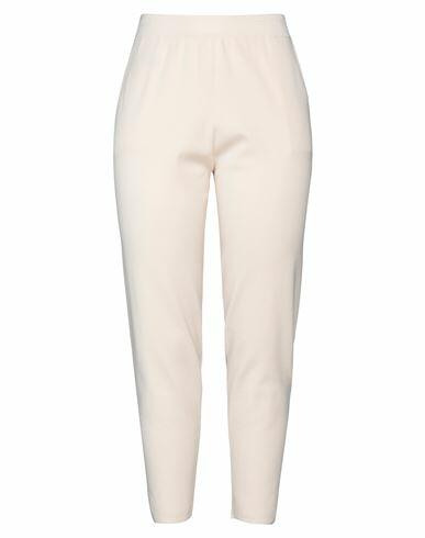 Diana Gallesi Woman Pants Ivory Viscose, Polyamide, Polyester, Elastane Cover