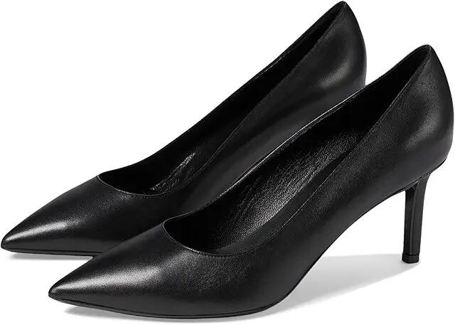 Aquatalia Melina Black Calf Pump (Black) Women's Shoes Cover