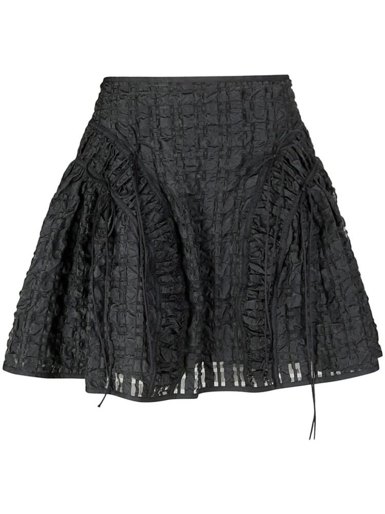 Cecilie Bahnsen Oda mini skirt - Black Cover