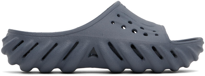 Crocs Gray Echo Slides Cover