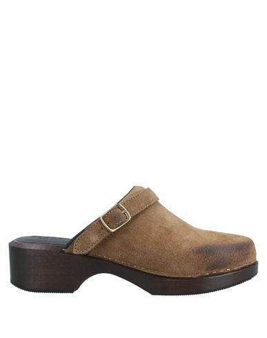 Re/done Woman Mules & Clogs Khaki Soft Leather Cover