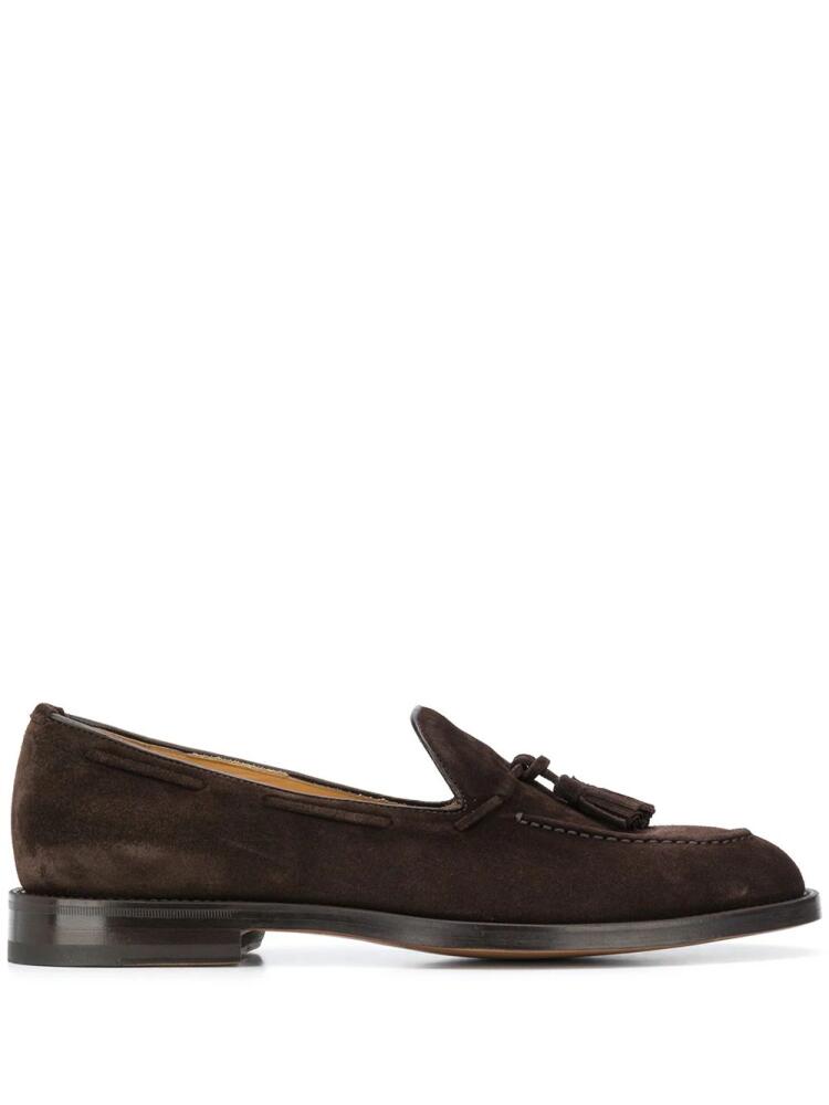 Scarosso William suede loafers - Brown Cover