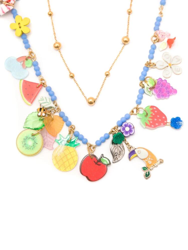 Amir Slama fruit-charm layered necklace - Multicolour Cover