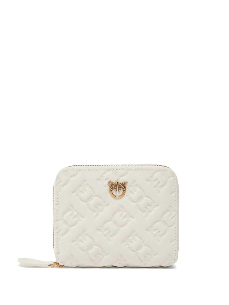 PINKO Taylor zip-around wallet - White Cover