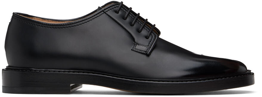 Maison Margiela Black Tabi Derbys Cover