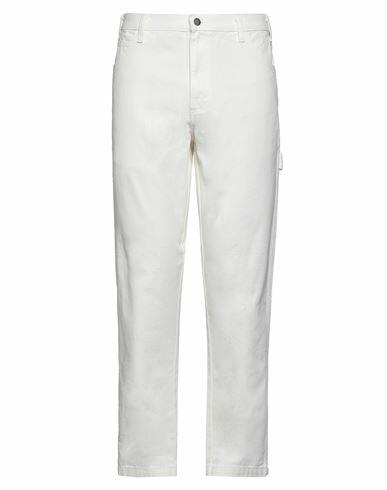 Dickies Man Pants Ivory Cotton Cover