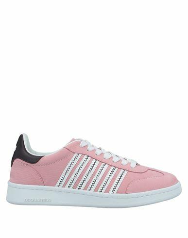 Dsquared2 Woman Sneakers Pink Soft Leather Cover