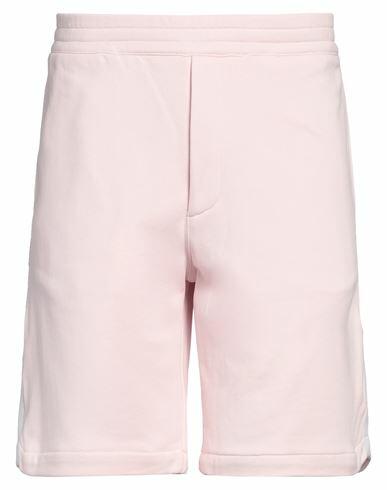 Alexander Mcqueen Man Shorts & Bermuda Shorts Pink Cotton, Polyester Cover