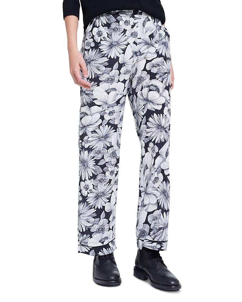 The Kooples Romantic Garden Silk Pants Cover