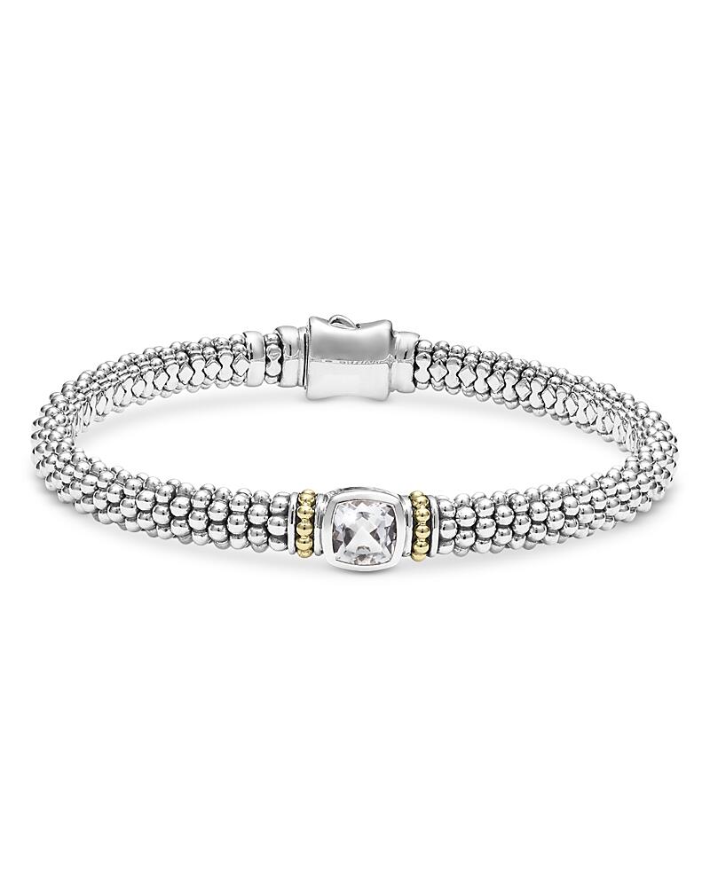 Lagos White Topaz Caviar Color Bracelet, 6mm Cover