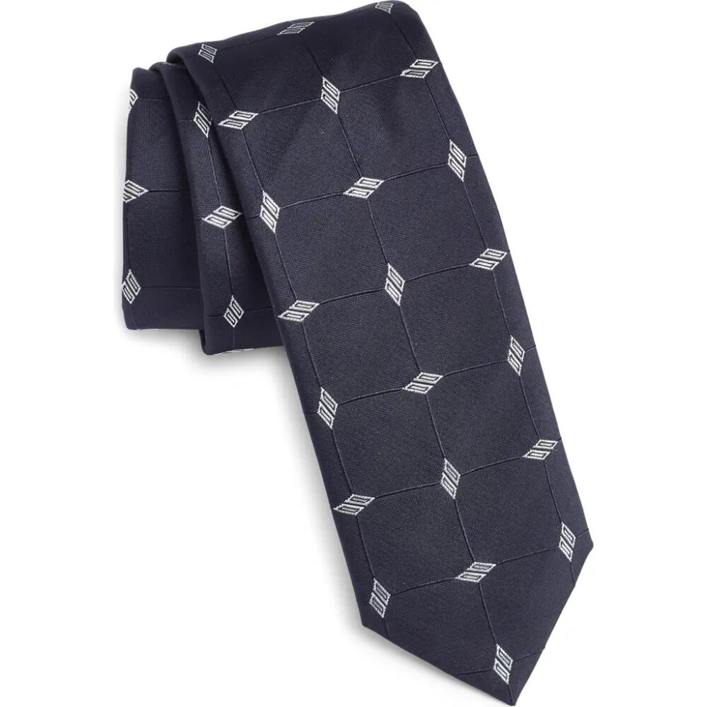 BOSS Silk Tie in Navy Cover