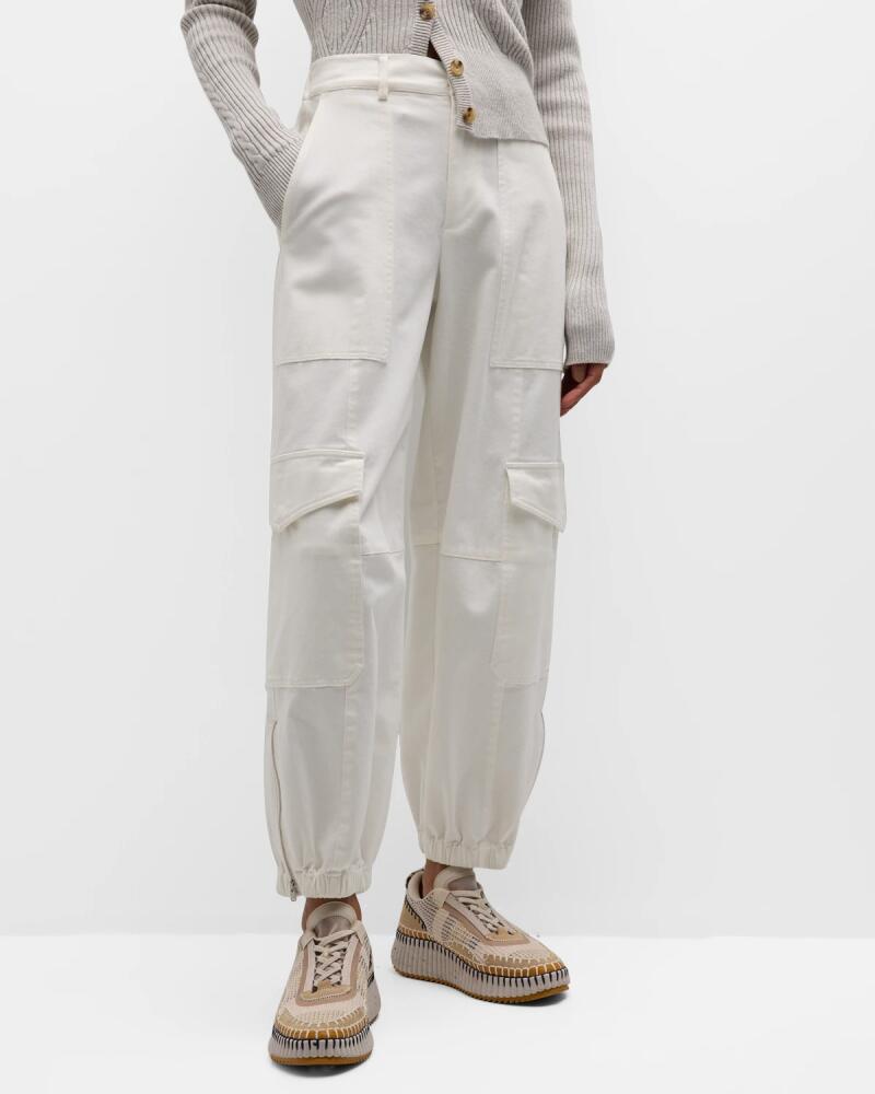 ATM Anthony Thomas Melillo Washed Cotton Twill Cargo Pants Cover