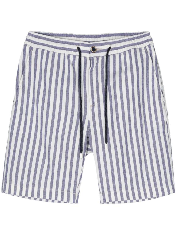 Vilebrequin striped bermuda shorts - White Cover