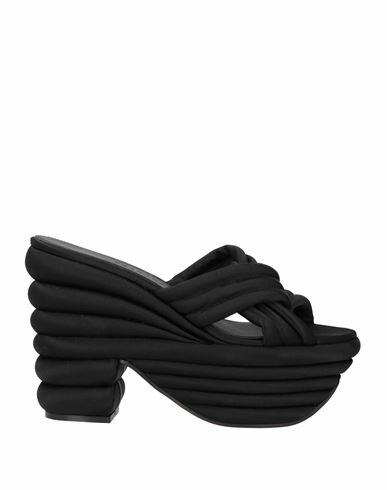 Ferragamo Woman Sandals Black Textile fibers Cover