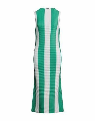 Sunnei Woman Midi dress Green Polyester Cover