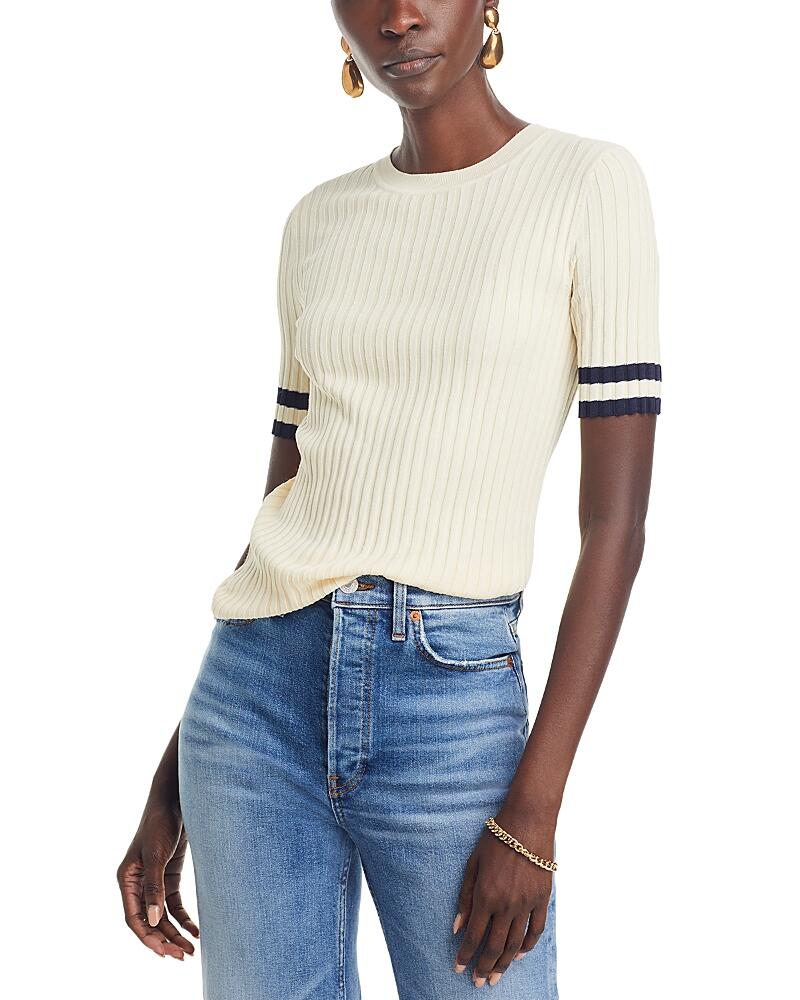 rag & bone Madison Ribbed Striped Cuff Sweater Cover