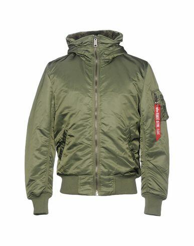 Alpha Industries Man Jacket Military green Nylon Cover