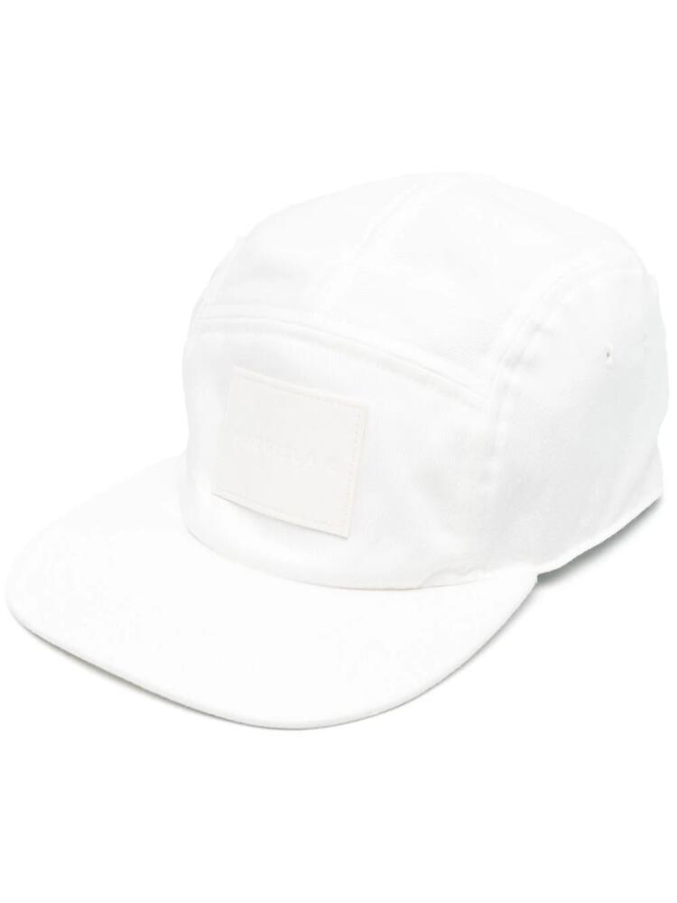 MM6 Maison Margiela logo-appliqué baseball cap - White Cover