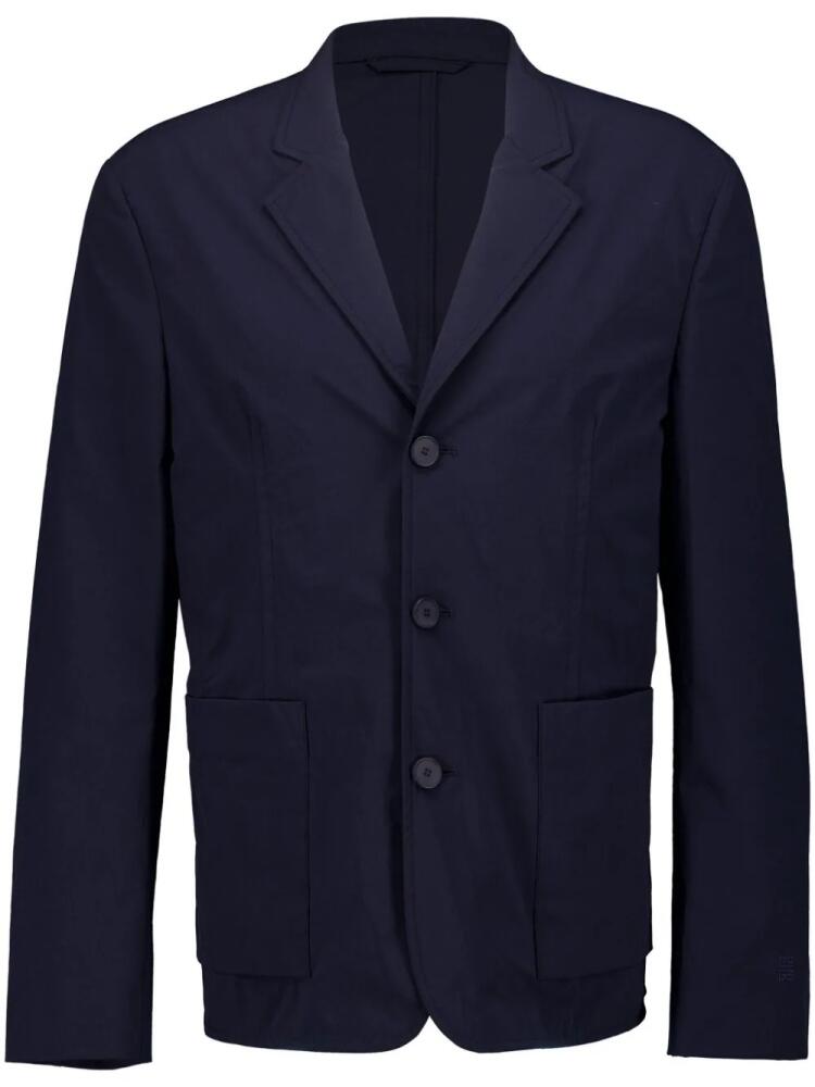 Givenchy slim-fit sinhle-breasted blazer - Blue Cover