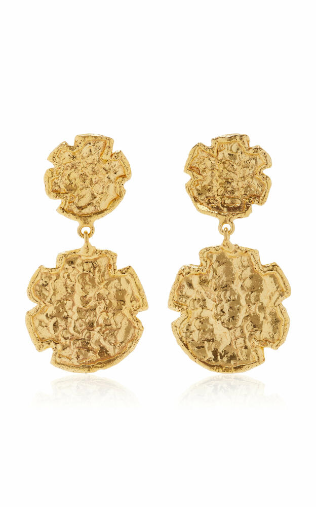 Sylvia Toledano - Swan 22K Gold-Plated Earrings - Gold - Gifts For Her Cover