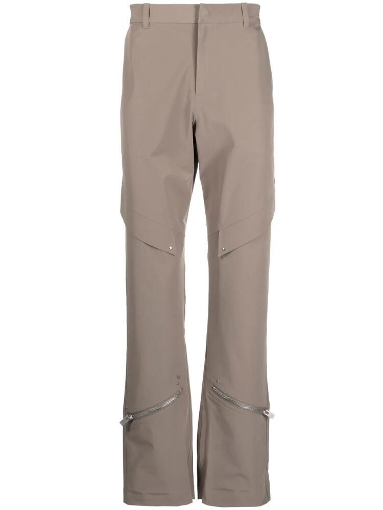 HELIOT EMIL Deliquesce cargo trousers - Green Cover