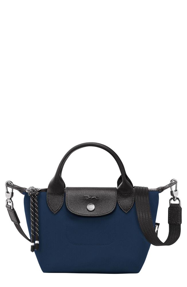 Longchamp Le Pliage Small Crossbody Bag in Navy Cover