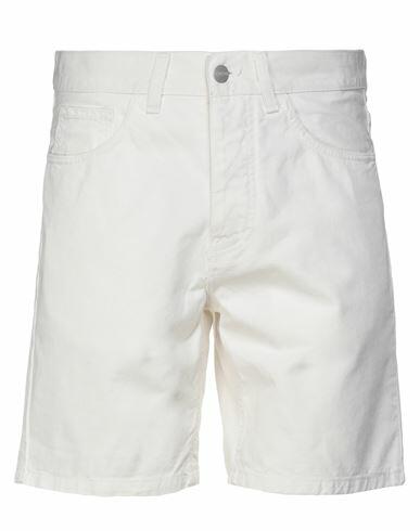 Carhartt Man Shorts & Bermuda Shorts White Cotton Cover