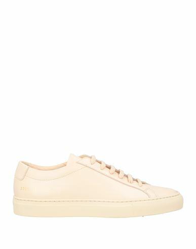 Woman By Common Projects Woman Sneakers Sand Leather Cover