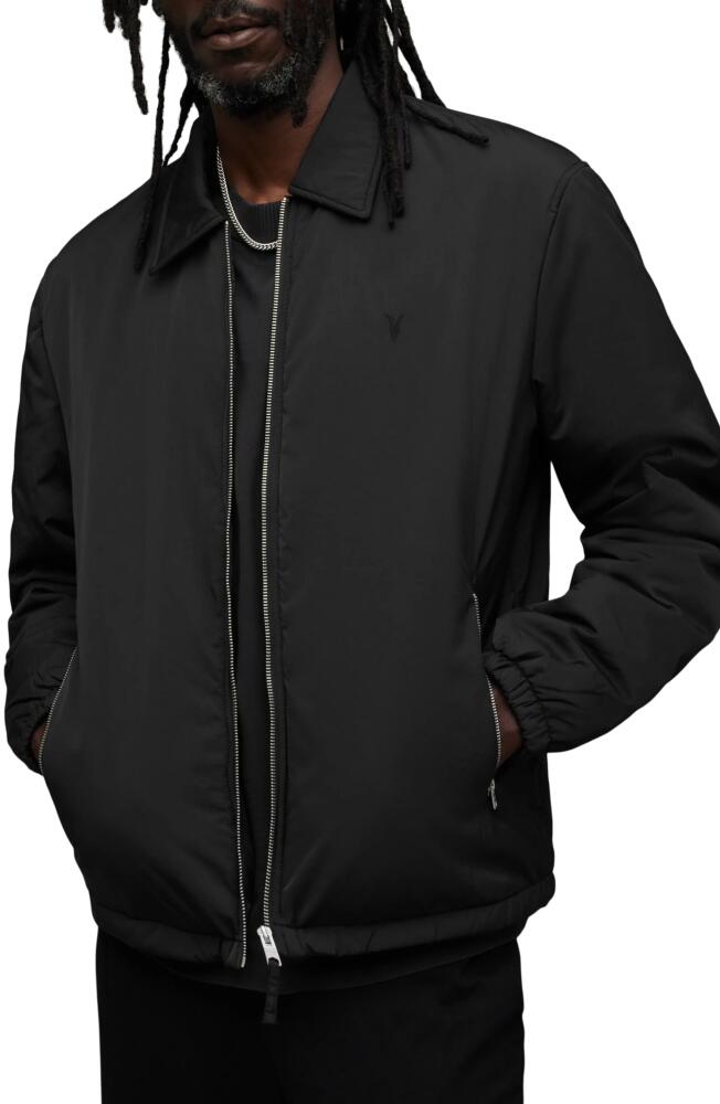 AllSaints Beatty Nylon Jacket in Black Cover