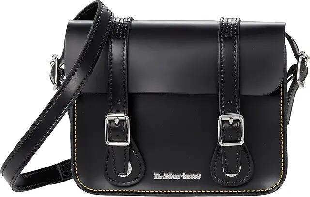 Dr. Martens 7 Leather Satchel (Black) Handbags Cover