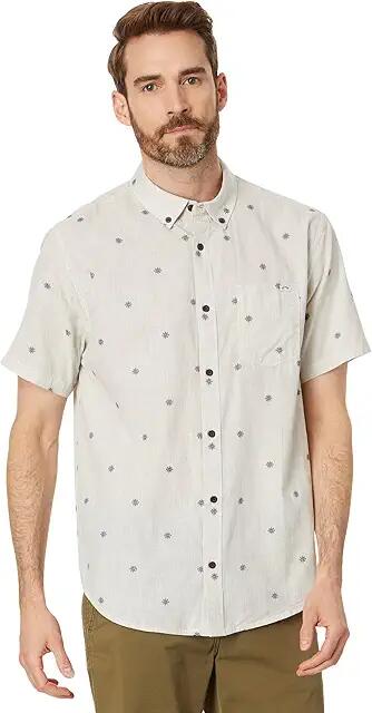 Billabong All Day Jacquard Short Sleeve Woven (Chino) Men's Clothing Cover