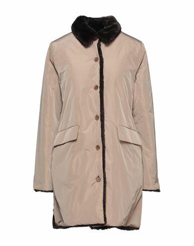 Aspesi Woman Coat Beige Polyester Cover