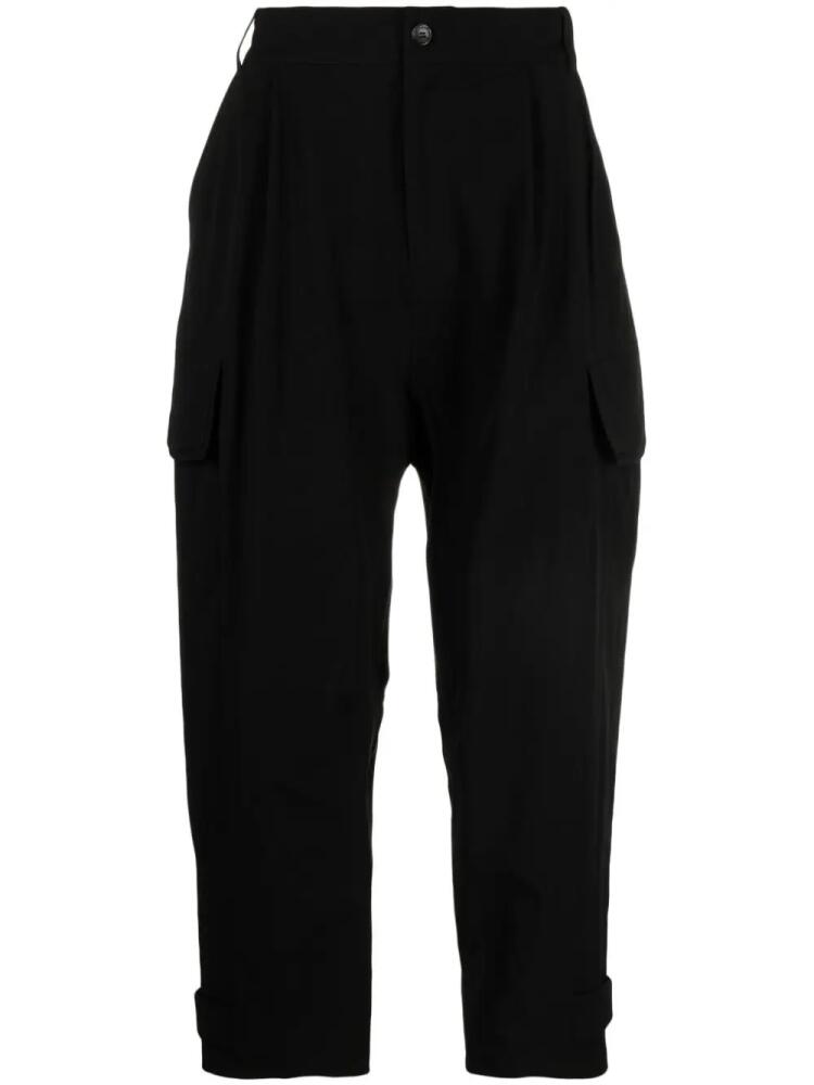 SONGZIO tapered-leg pleated trousers - Black Cover