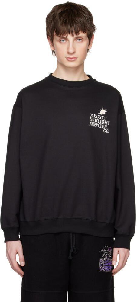 Rassvet Black 'Sunlight Supplier' Sweatshirt Cover