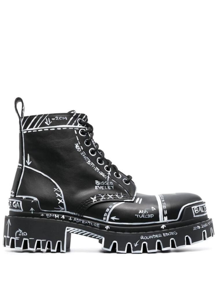 Balenciaga Strike boots - Black Cover