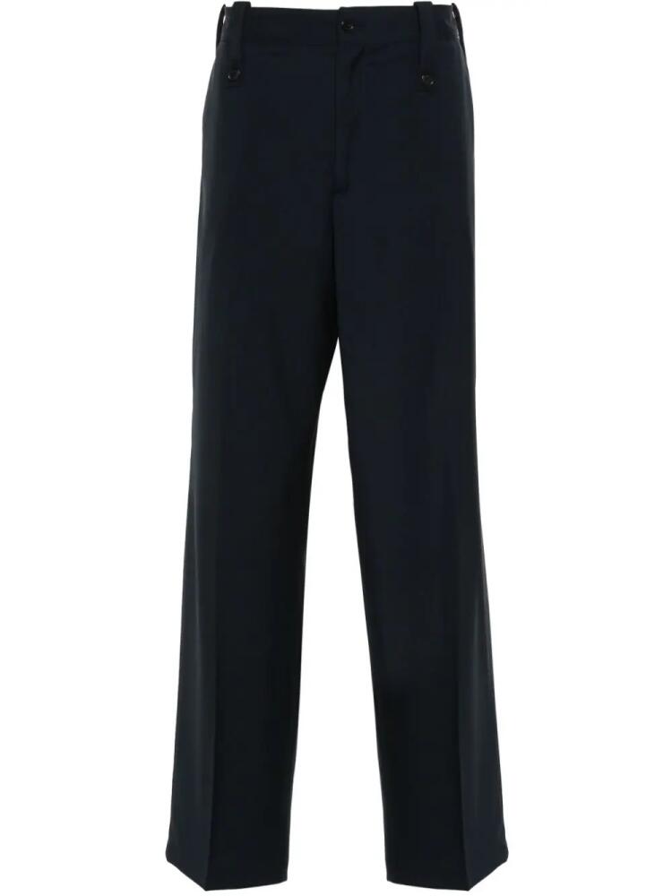 Paura Kyros wool tailored trousers - Blue Cover