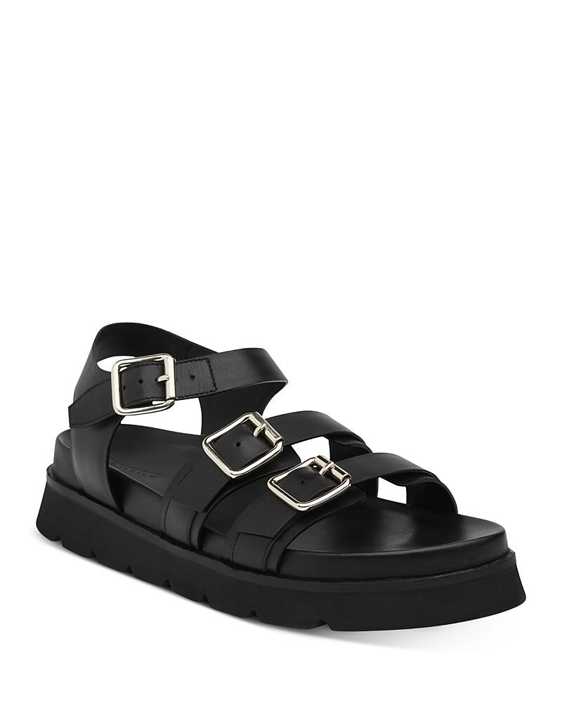 Whistles Women's Jemma Triple Buckle Flatform Sandals Cover