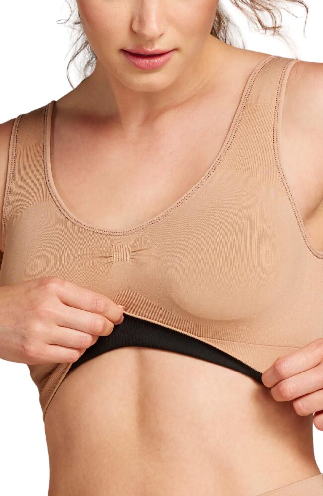 Siella Sculpt Reversible Bra in Black/taupe Cover