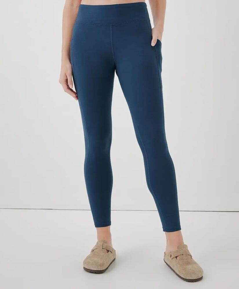 Pact Purefit Pocket Legging Made With Organic Cotton in French Navy Cover