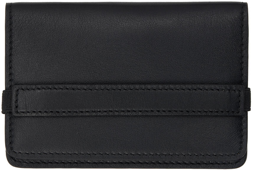 Common Projects Black Accordion Wallet Cover