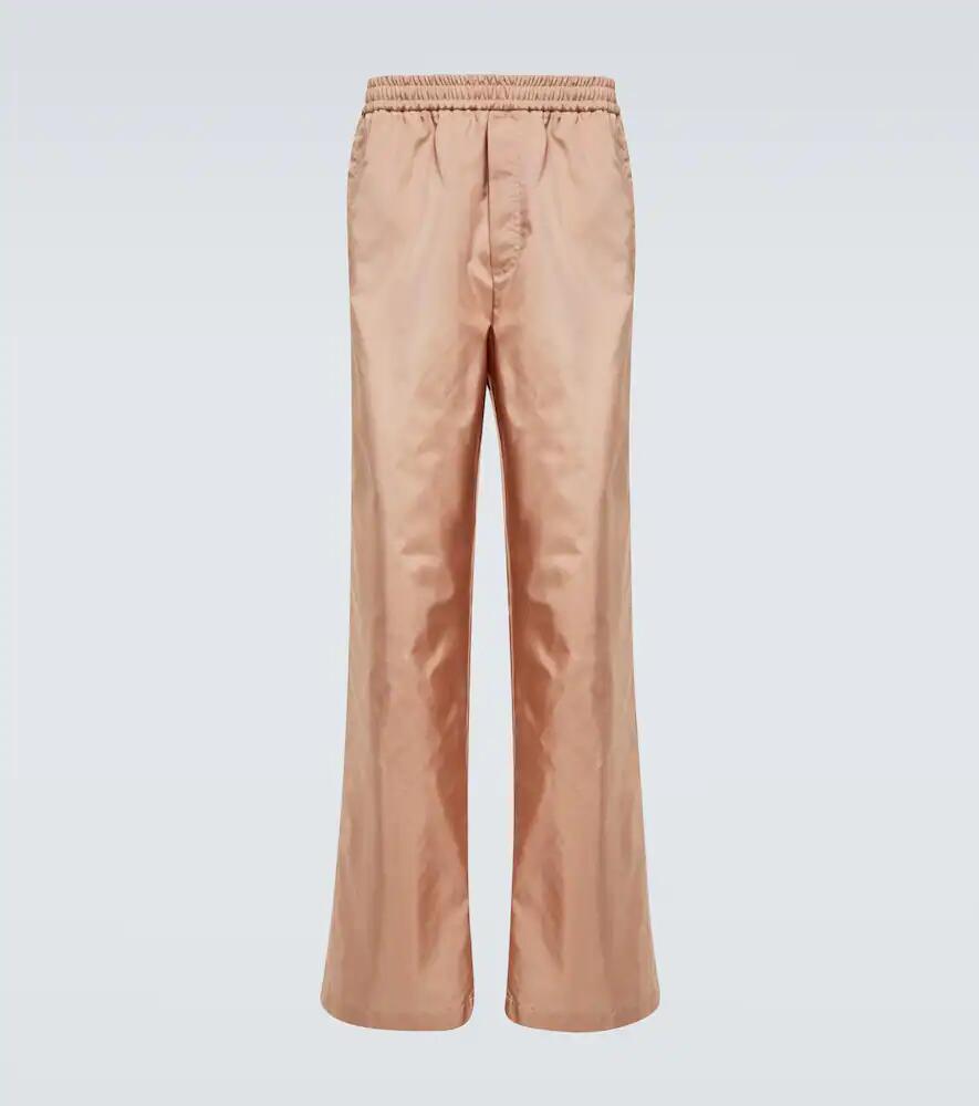 Valentino Wide-leg track pants Cover